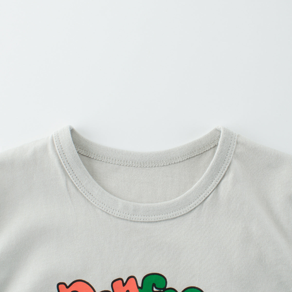 Summer Boys’ Animals Cartoon and Letters Pattern T-shirt in European