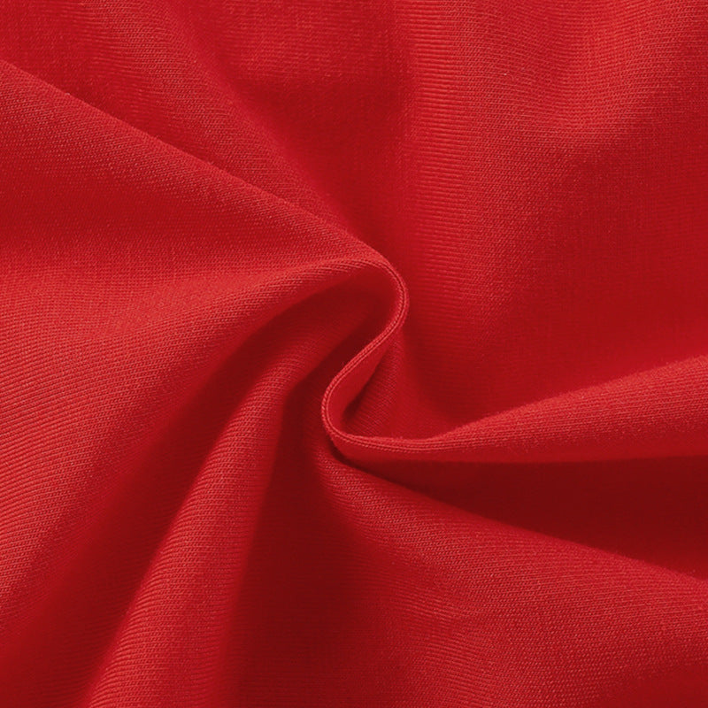 Summer Arrival Fruits Cartoon Pattern Short Sleeves Dress for Stylish