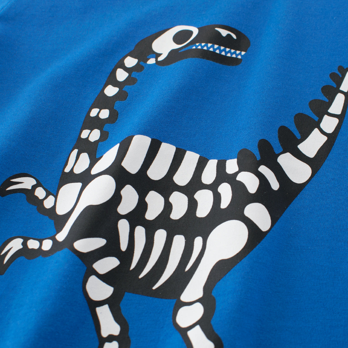 Summer Boys’ Animals Dinosaurs Cartoon Pattern T-shirt in European and