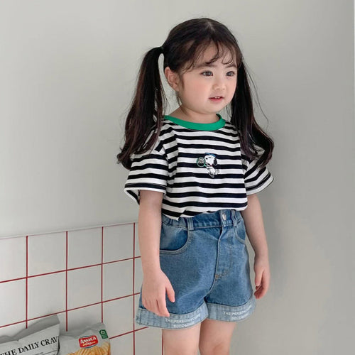 Casual Short Sleeves Summer New Children’s T-shirt, Unisex Baby