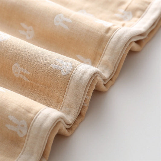 Baby Children Cartoon & Dot Graphic Pure Cotton Blanket