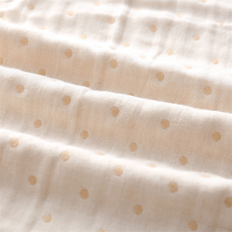 Baby Children Cartoon & Dot Graphic Pure Cotton Blanket