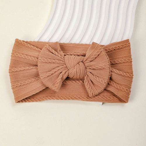 European and American Soft Elastic Nylon Children's Butterfly Bow New