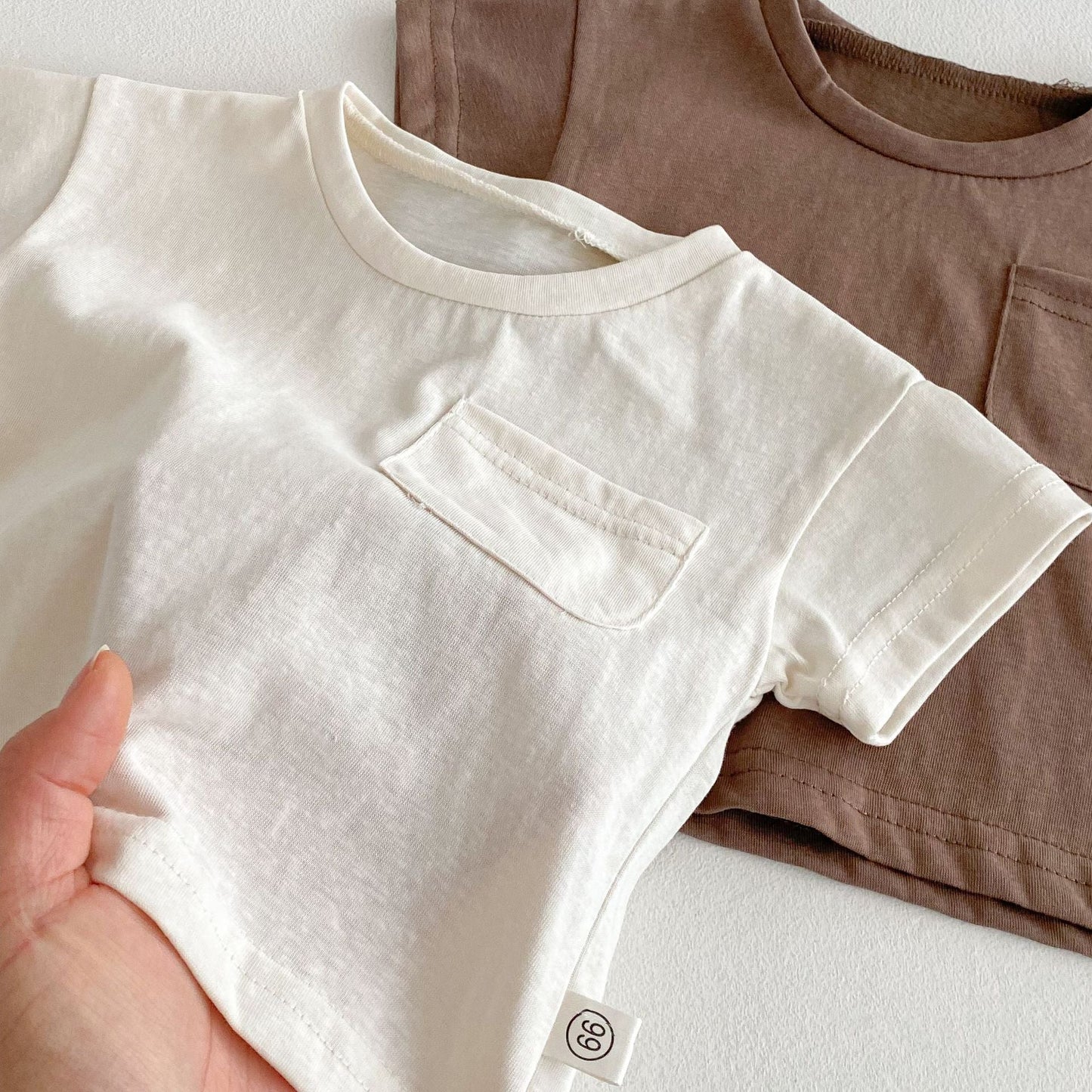 Summer Hot Selling Baby Kids Unisex Sleeveless Plain Solid Color Strap