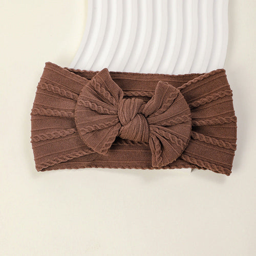 European and American Soft Elastic Nylon Children's Butterfly Bow New