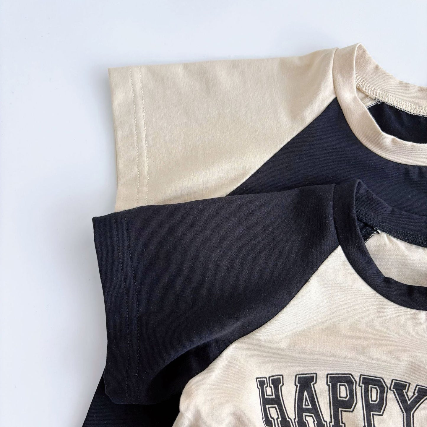 Hot Selling Summer Baby Kids Boys Letters Pattern Color Patchwork